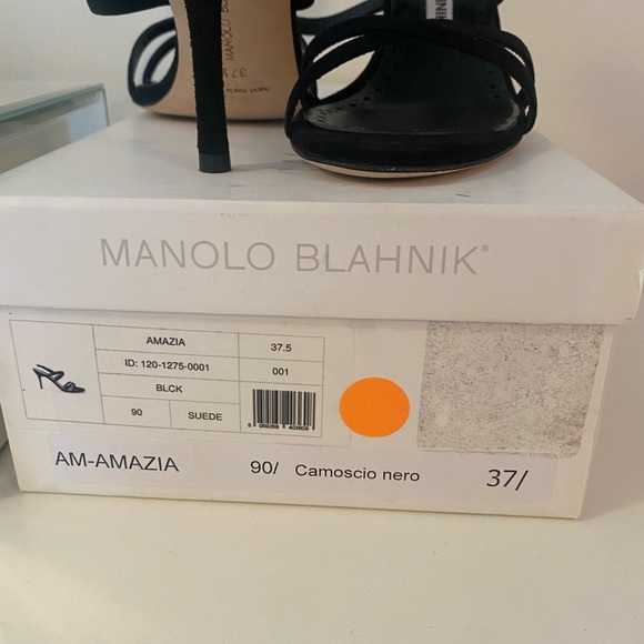 NWT Manolo Blahnik Amazia Heels - Picture 5 of 9